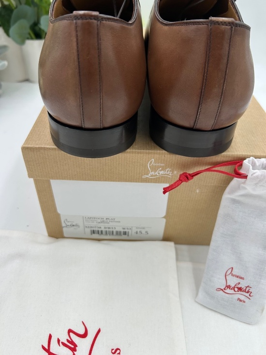 ********Men’s Christian Louboutin LAFITOCH leather Oxfords. Size 45.5./ l2.5 US. main image 4